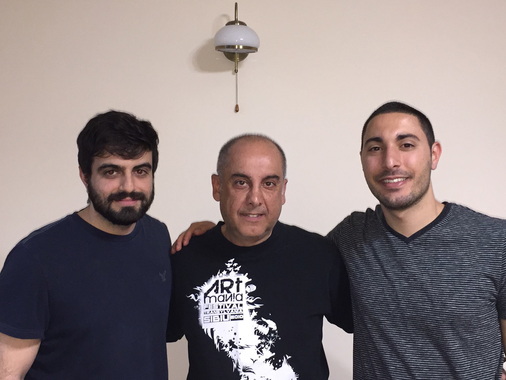 Diaspora youth that moved to Armenia  with Shant Meguerditchian and Arthur Dolmajian
